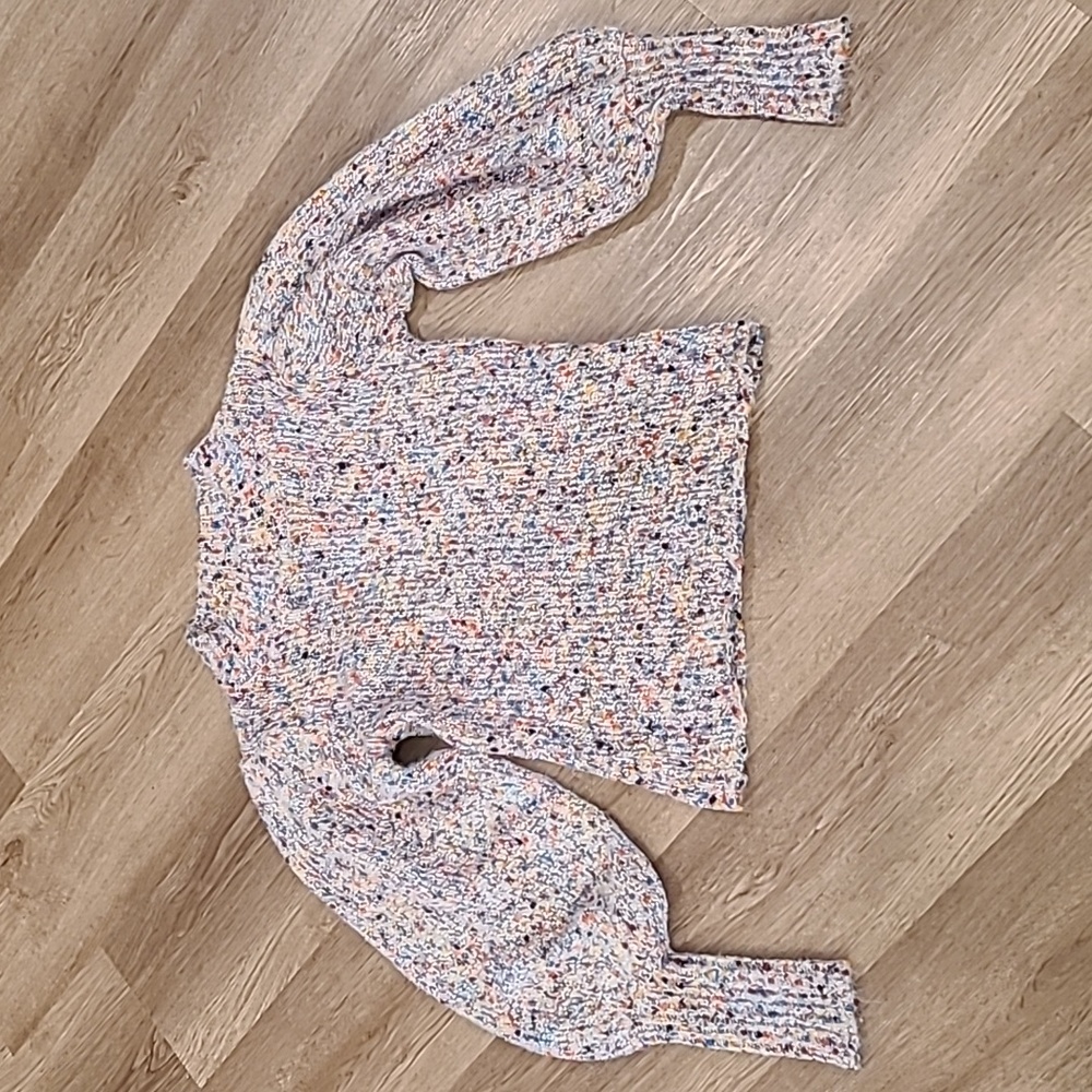 Q & A Puff Sleeve Sweater